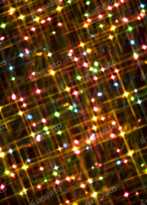 Preview: Selective Focus Confetti Background