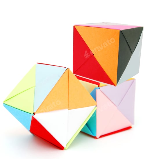 Preview: Origami Cube Blocks