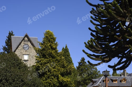 Preview: Main Square Of Bariloche, Argentina.