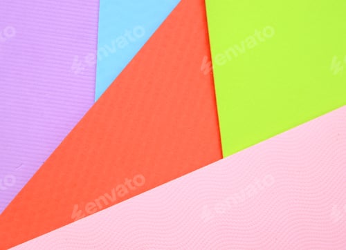 Preview: Color Paper Texture And Background, Isolated On White