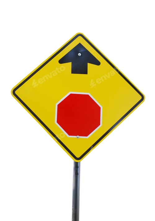 Preview: A Warning Stop Sign