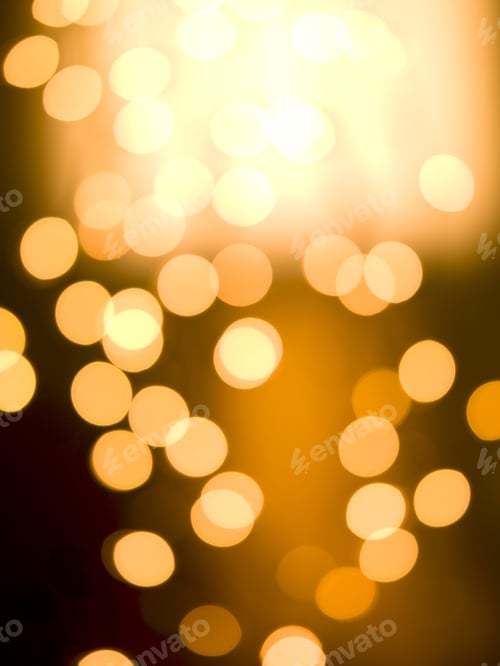 Preview: Abstract Diffused Festive Holiday Background Of Christmas Lights On Dark Background