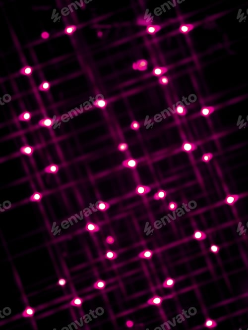 Preview: Diffused Circular Lights Blurred Bokeh Holiday Background Of Christmas Light