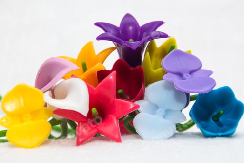 Preview: Flowers Glass Of Wine Charms