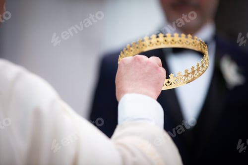 Preview: Gold Ceremonial Crown Being Held Up