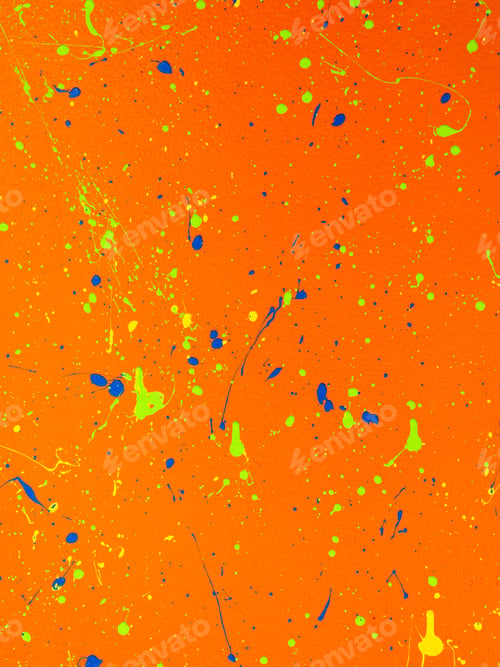 Preview: Abstract Paint Splash Colourful Background