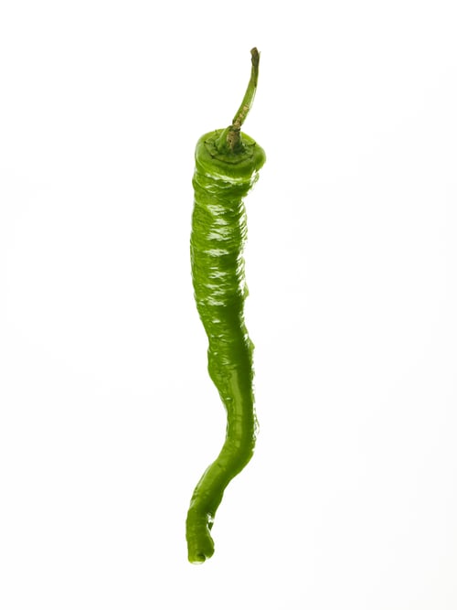 Preview: Hot Pepper Isolated On White Background