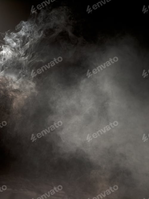 Preview: Smoke Background On Black