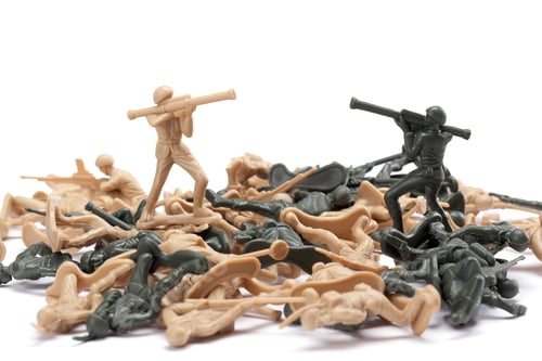 Preview: Image Of Two Soldiers Fighting Each Other On War