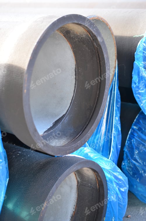 Preview: Large Steel Pipes In Working