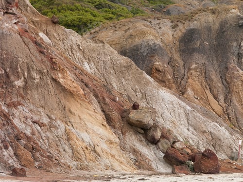 Preview: View Of A Sandstone Cliff.
