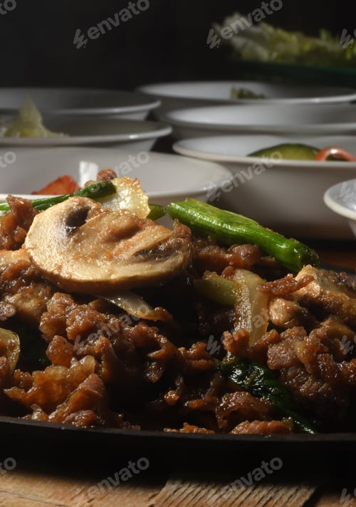 Preview: Bulgogi Meal Shot In Vertical Format