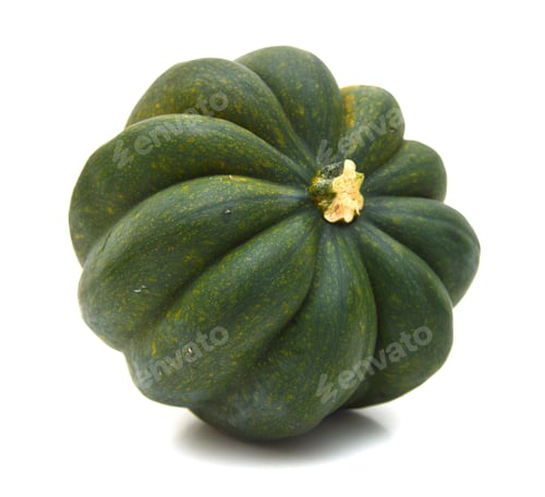 Preview: Pumpkin Isolated On White Background