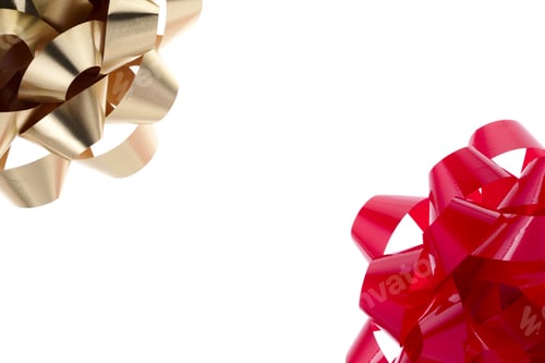Preview: Holiday Gift Bows Festive Background