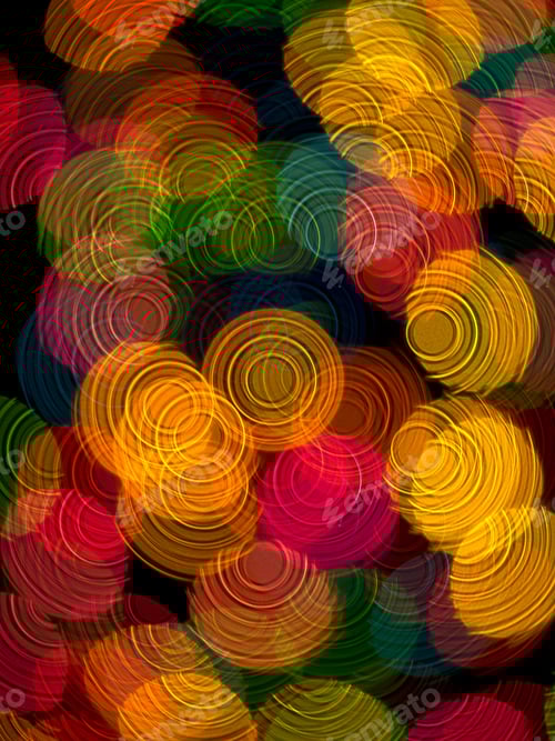 Preview: Festive Diffused Christmas Light Background