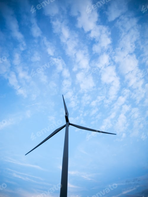 Preview: Wind Turbines At Dusk