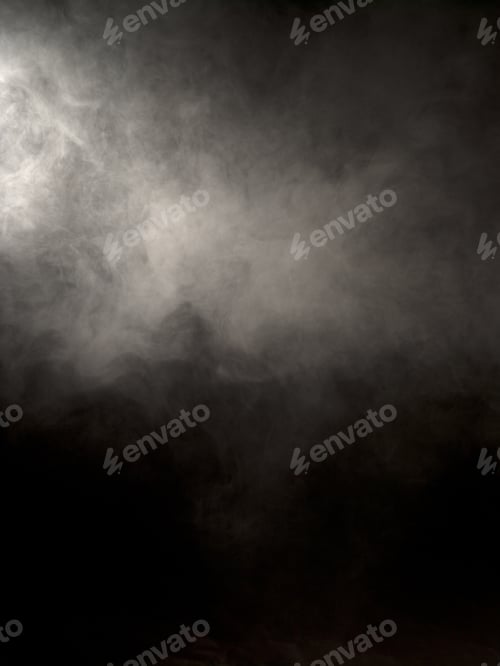 Preview: Smoke Background On Black