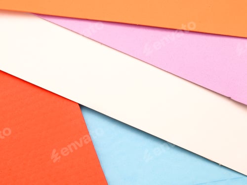 Preview: Color Paper Texture And Background, Isolated On White