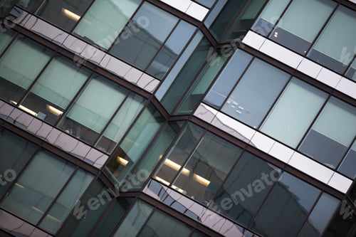 Preview: Modern Office Building Facade Detail