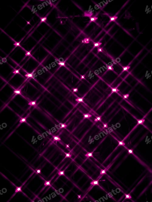 Preview: Diffused Circular Lights Blurred Bokeh Holiday Background Of Christmas Light