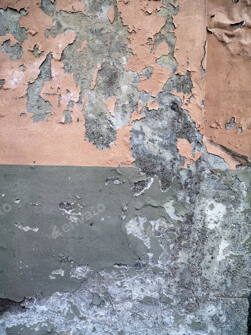 Preview: High Definition Photograph Of A Ancient Worn Wall In Italy
