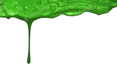 Preview: Copyspace Backdrop Composition Made Of Splashed Paint Drop Spills Isolated Over The White