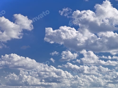 Flauschiger Wolken-Hintergrund