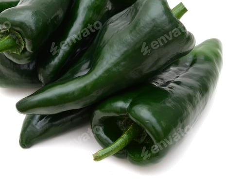Preview: Poblano Chili Pepper Closeup
