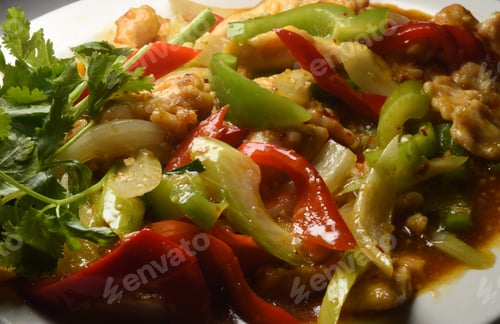 Preview: Combination Noodle Bowl Horizontal Close Up
