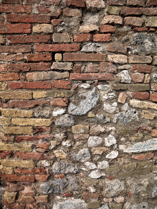 Preview: High Definition Photograph Of A Ancient Worn Wall In Europe