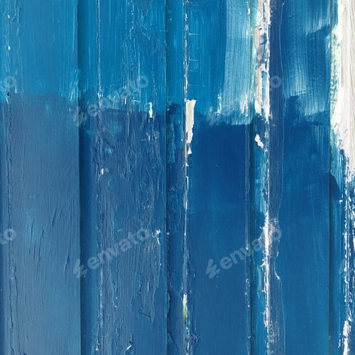 Preview: Rustic Old Painted Blue Wooden Board Background Texture