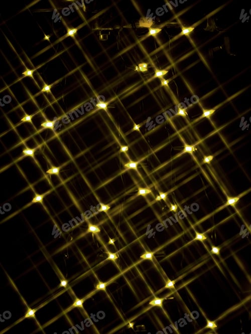 Preview: Diffused Circular Lights Blurred Bokeh Holiday Background Of Christmas Light