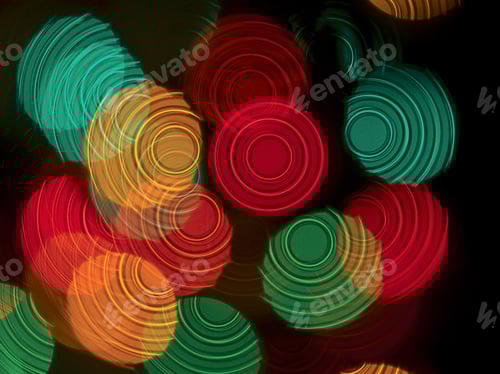 Preview: Close-Up Image Of Light Presentation On A Dark Background