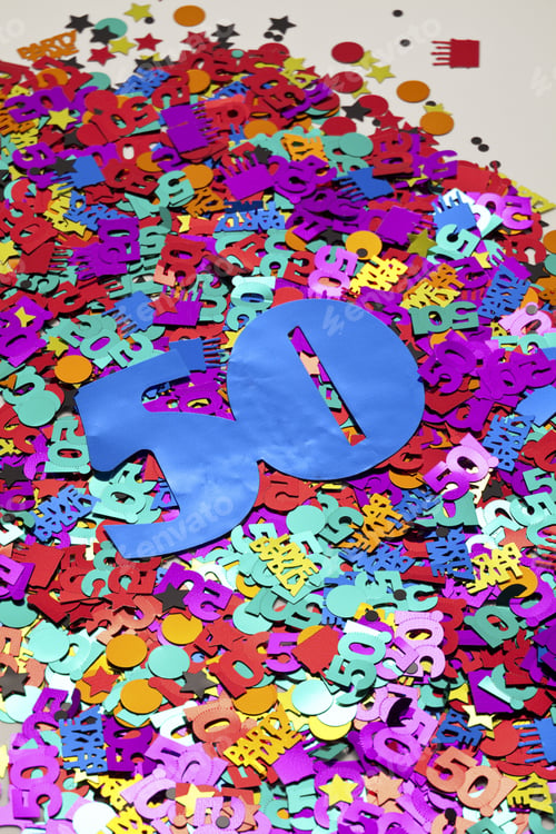 Preview: Colorful Cutout Lettering