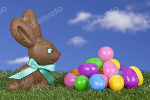 Preview: Chocolate Easter Bunnies