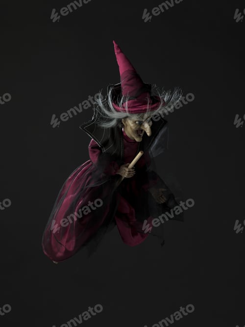 Preview: Evil Witch Halloween Themed Image