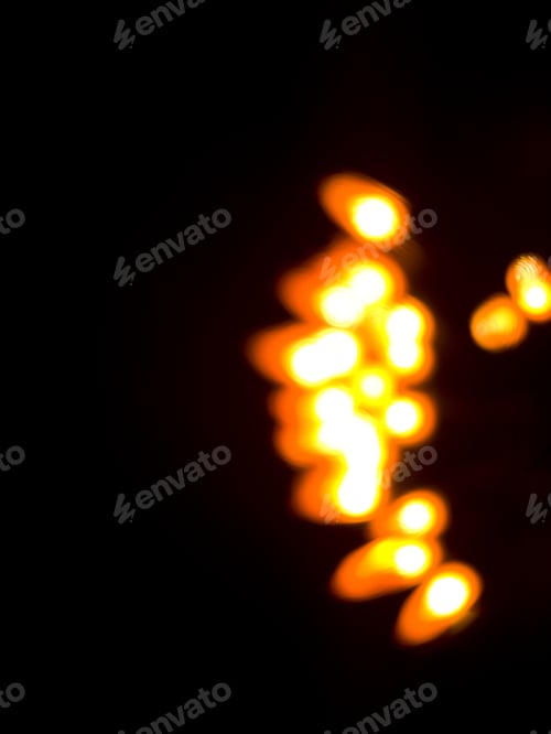 Preview: Diffused Festive Holiday Background Of Christmas Lights