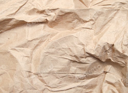 Preview: Brown Wrinkle Recycle Paper Background - Image