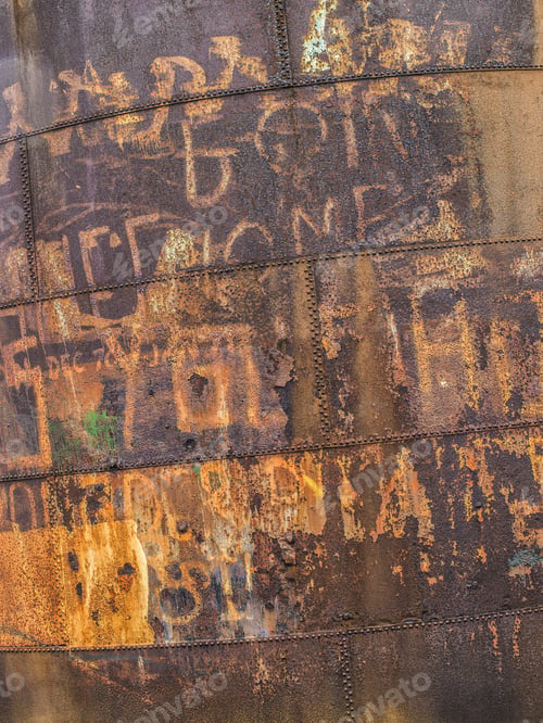 Preview: Rust Steel Texture Background