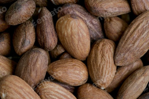 Preview: Shelled Almonds Background