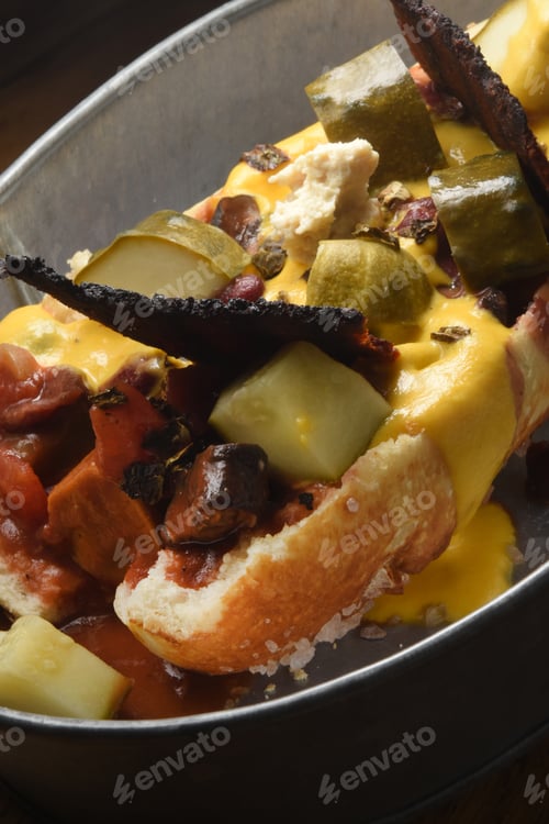 Preview: Tofu Dogs Isolated Up Close
