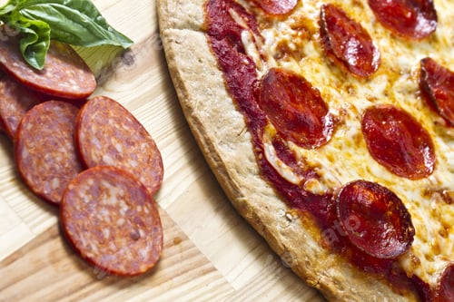 Preview: Pepperoni Pizza Homemade Gourmet