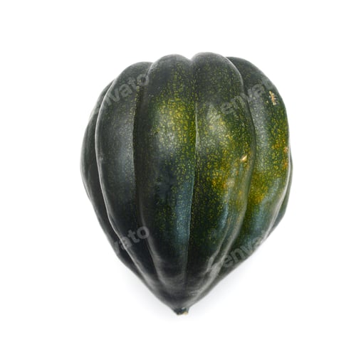 Preview: Corn Squash On White Background