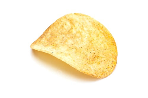 Preview: Potato Chips Isolated On White Background