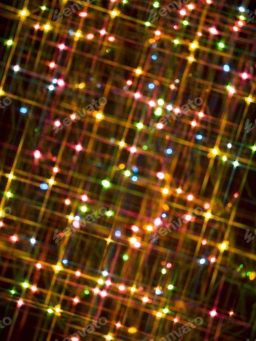 Preview: Festive Diffused Christmas Light Background