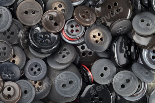 Preview: Horizontal Image Of Buttons In Different Sizes