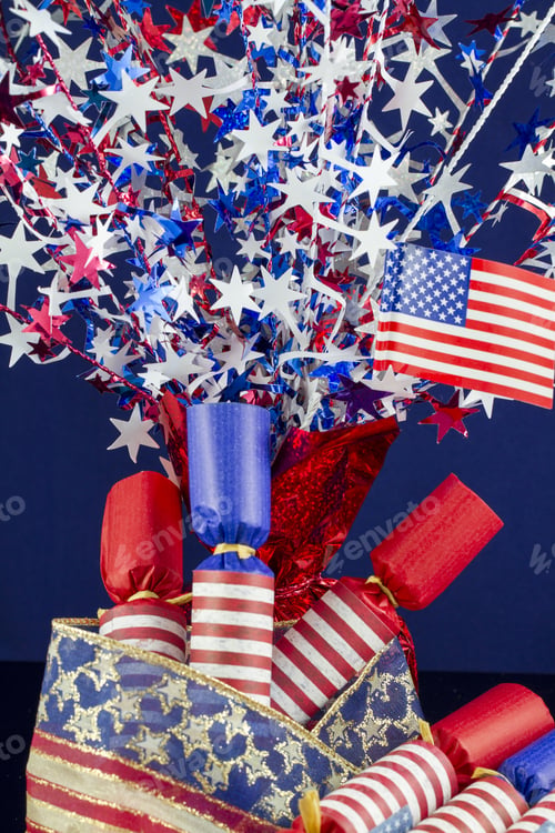 Preview: Party Favors And 4Th Of July Decorations For A Holiday Celebration And Party