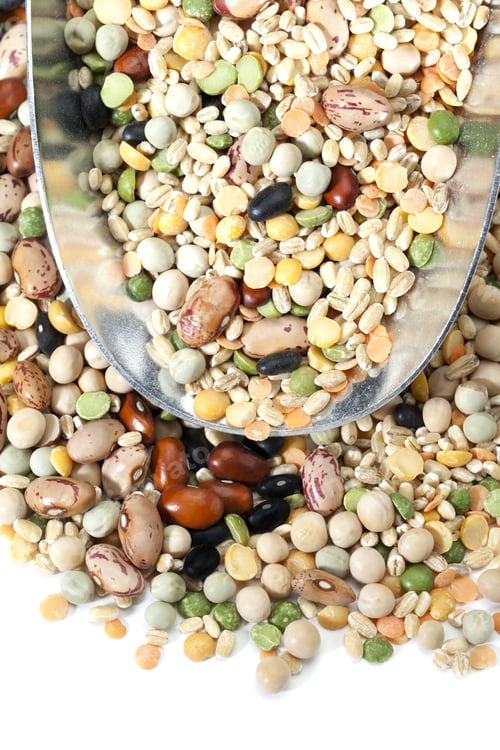 Preview: Mixed Grains Isolated On White