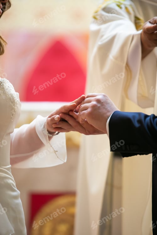 Preview: Putting A Ring On Your Wife’S Finger During A Wedding Ceremony