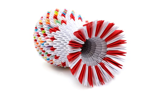 Preview: Flower Origami Vase
